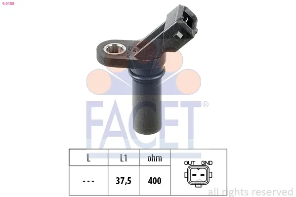 Датчик положения коленвала Facet 90188