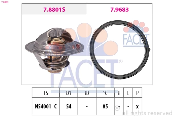 Термостат 78803 Facet