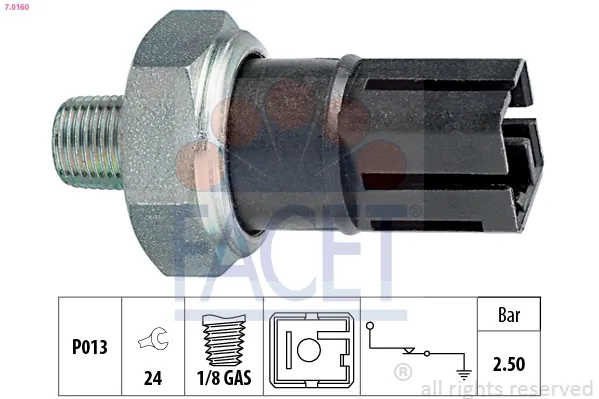 Датчик давления масла 70160 Facet