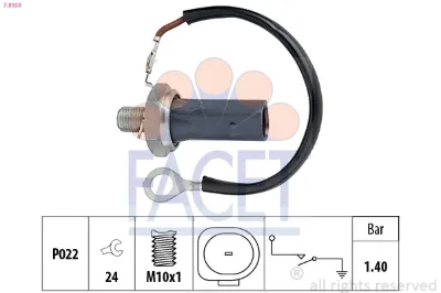 Датчик давления масла FACET 70159