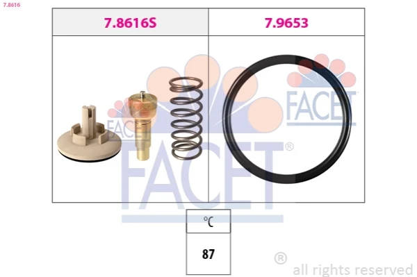 Термостат 78616 Facet