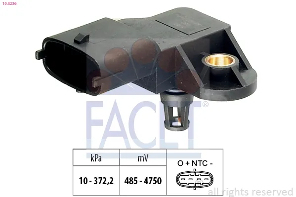 Датчик абсолютного давления 103236 Facet