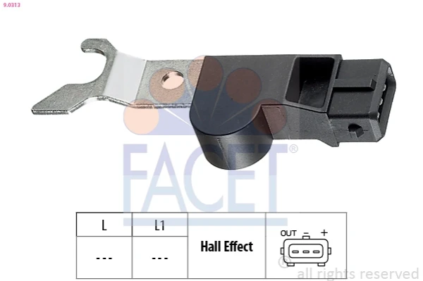 Датчик распредвала 90313 Facet
