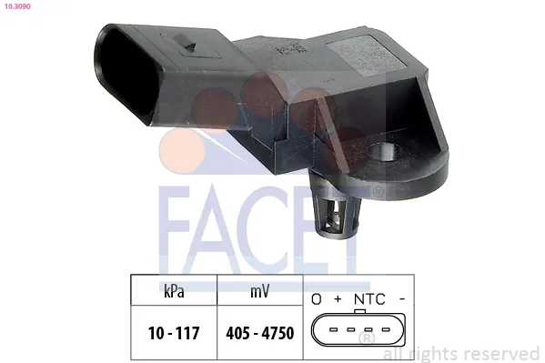 Датчик абсолютного давления 103090 Facet
