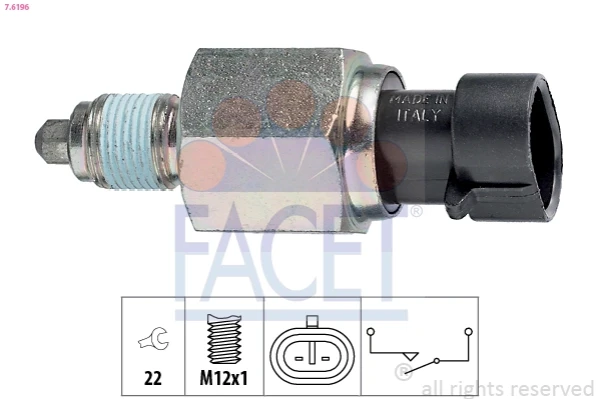 Датчик заднего хода 76196 Facet