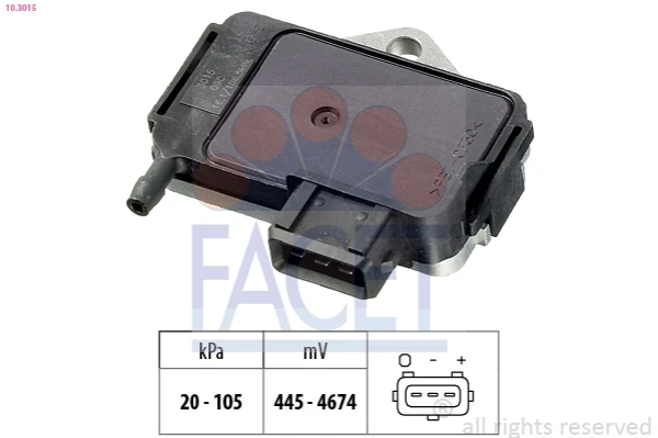  Датчик абсолютного давления Fiat Uno 