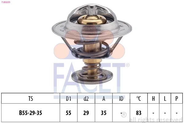 Термостат 78323S Facet