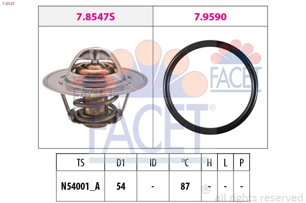 Термостат 78547 Facet