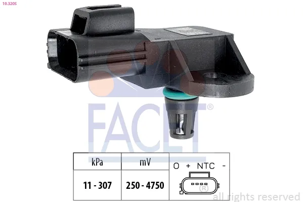 Датчик абсолютного давления 103205 Facet