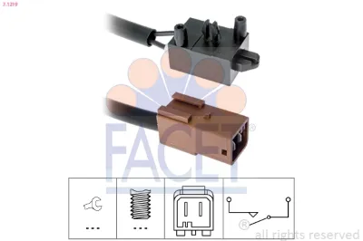 Датчик включения сцепления  FACET 71219