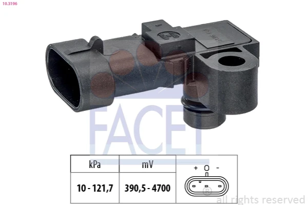 Датчик абсолютного давления 103196 Facet