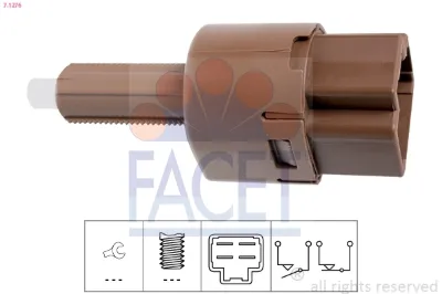 Датчик включения сцепления  FACET 71276