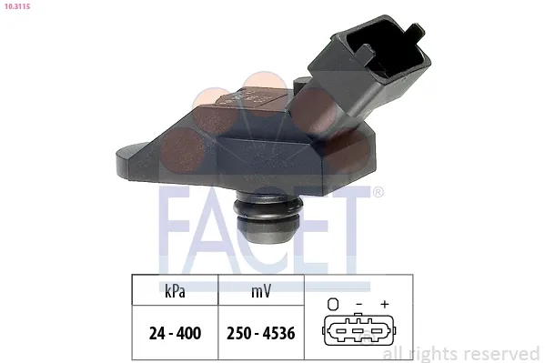 Датчик абсолютного давления 103115 Facet