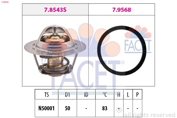 Термостат 78543 Facet