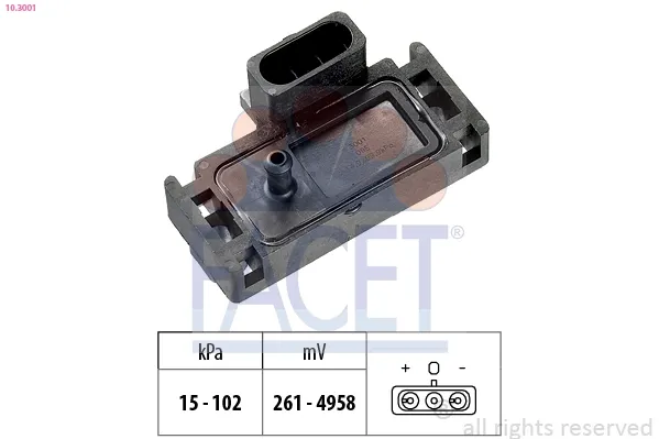 Купить Датчик абсолютного давления Опель Астра F 51, 52, F35, M35