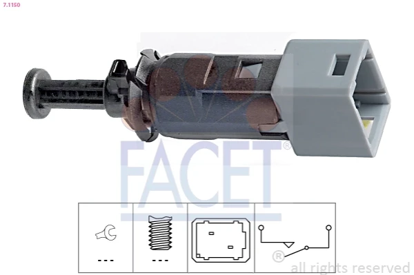 Лягушка тормоза 71150 Facet