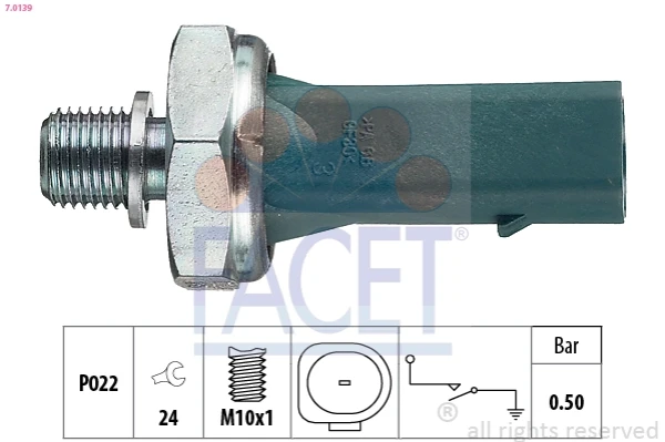 Датчик давления масла 70139 Facet
