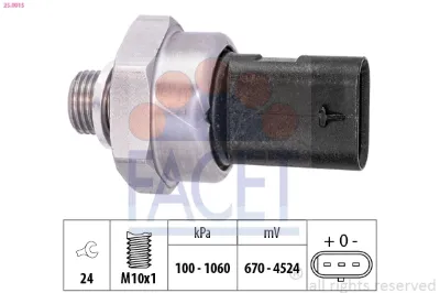 Датчик давления масла FACET 250015