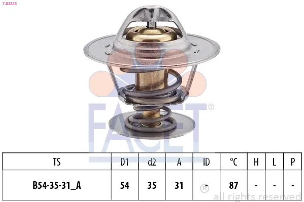 Термостат 78223S Facet