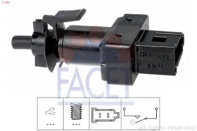 Датчик включения сцепления  FACET 71222