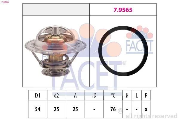 Термостат 78328 Facet