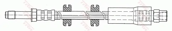 Шланг тормозной передний PHB446 TRW