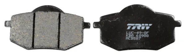 Передние тормозные колодки MCB587 TRW