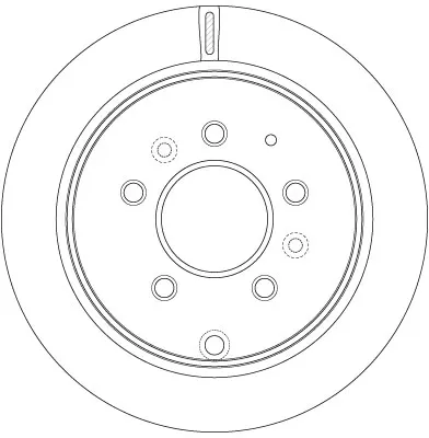 Тормозные диски DF6291 TRW