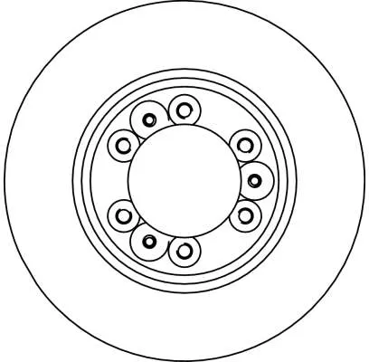 Передние тормозные диски Isuzu Trooper 