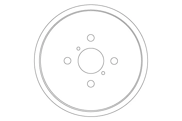Тормозной барабан DB4551 TRW