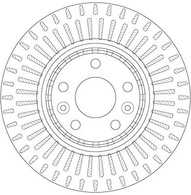 Передние тормозные диски DF6208S TRW