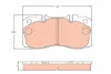 Передние тормозные колодки GDB5068 TRW