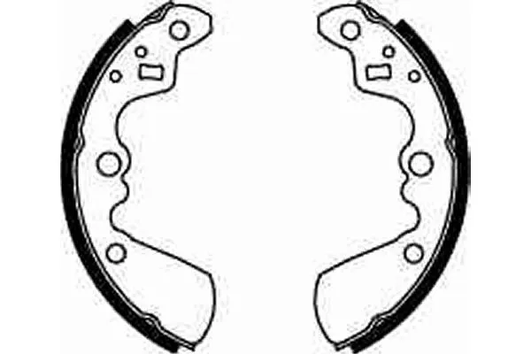 Задние барабанные колодки 5321060B10 Suzuki