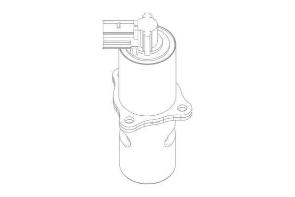 Клапан ЕГР EGRAZ7004 Aisin