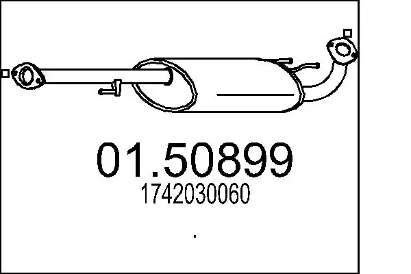 Глушитель Toyota Land Cruiser
