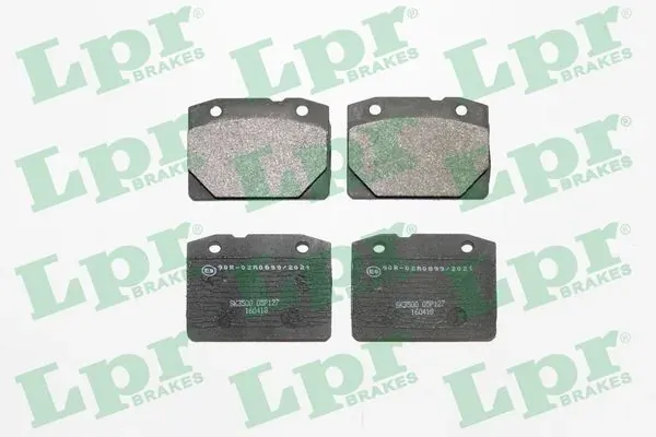 Передние тормозные колодки 05P127 LPR