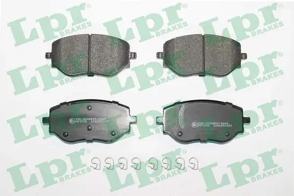 Передние тормозные колодки 05P2187 LPR
