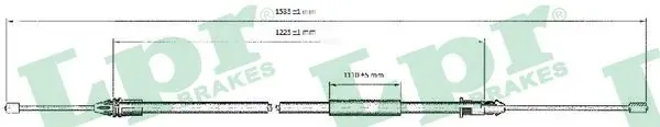 Трос ручника C0403B LPR