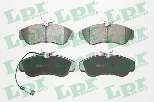 Передние тормозные колодки 05P965 LPR