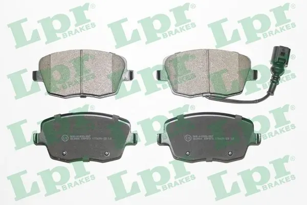 Передние тормозные колодки 05P973 LPR