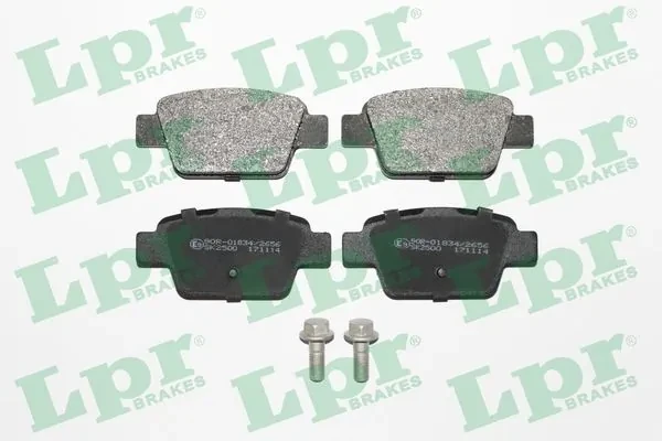 Задние тормозные колодки 05P1269 LPR