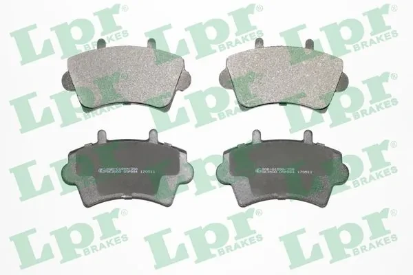 Передние тормозные колодки 05P884 LPR