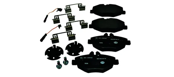 Передние тормозные колодки 8DB355018731 HELLA
