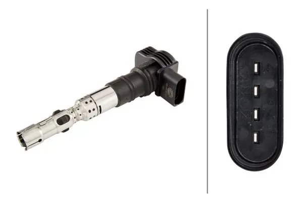 Катушка зажигания 5DA358000371 HELLA