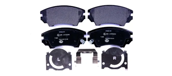 Передние тормозные колодки 8DB355013041 HELLA