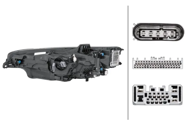 Правая фара 1EX013502921 HELLA