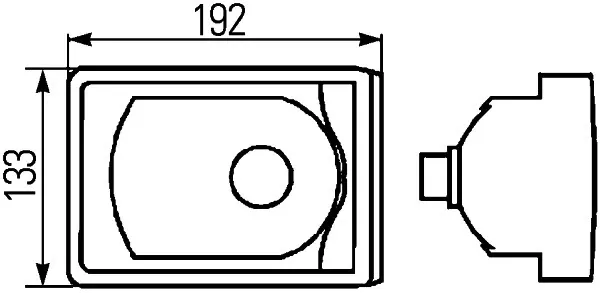 Фонарь заднего хода 2ZR008805041 HELLA