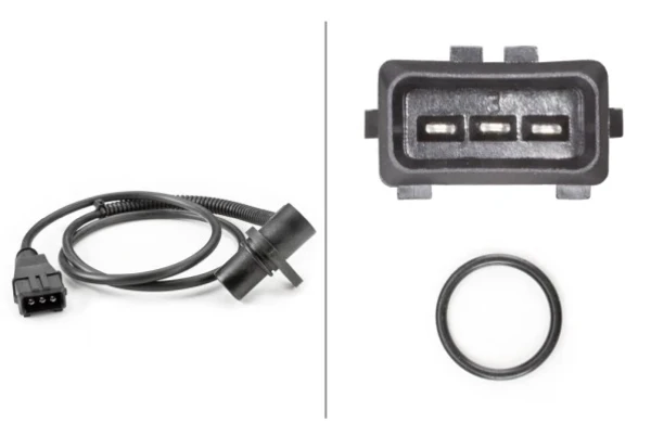 Датчик коленвала 6PU009163831 HELLA