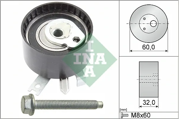 Ролик ГРМ 531054710 INA