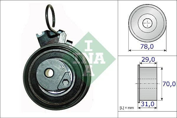Ролик ГРМ 531053210 INA